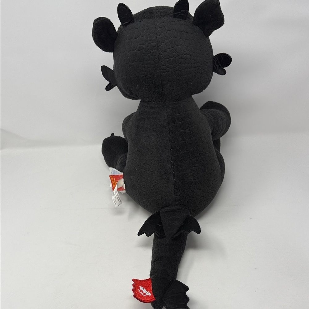 Toothless Plush Black Dragon “How to Train your Dragon” Dreamworks 13” - Picture 6 of 11